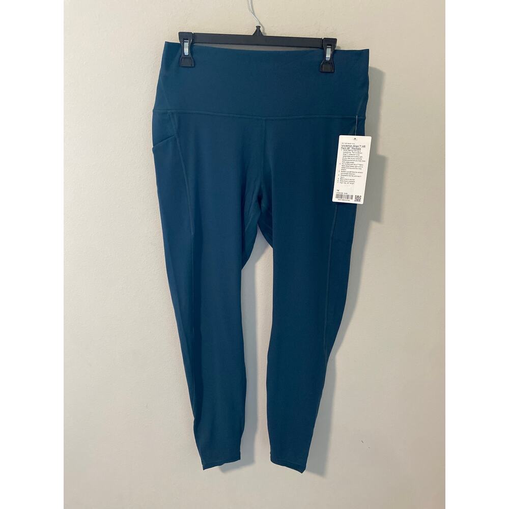 New Lululemon Align HR Pants 28" with Pockets Size 14